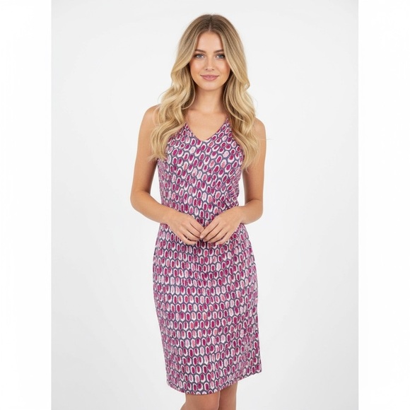 NIC + ZOE Bright Stone Colorful Twist Sheath Dress - Picture 1 of 6